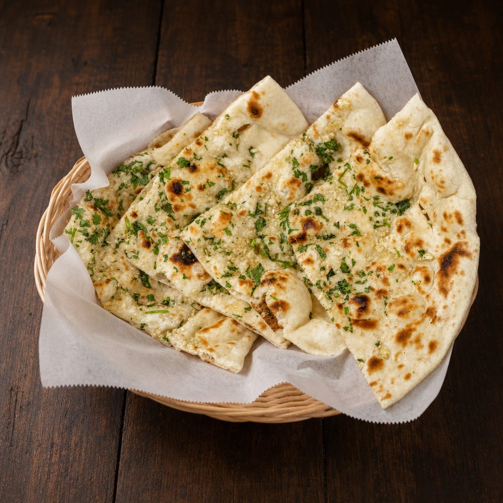 Garlic Naan.