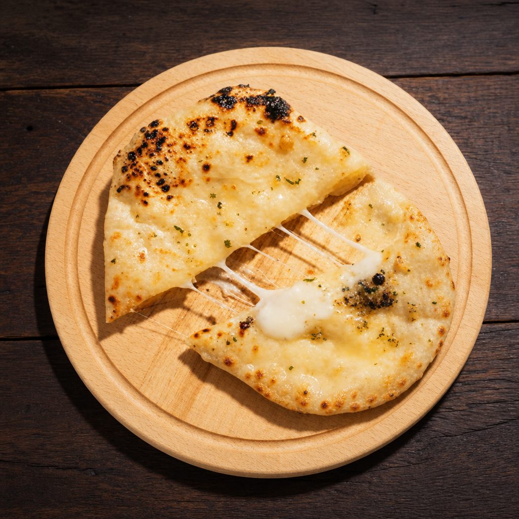 Garlic Cheese Naan.
