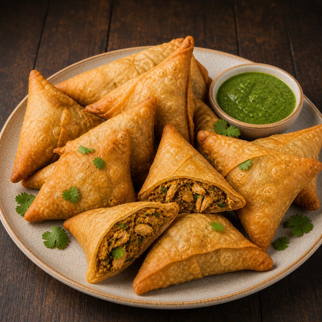 Chicken Samosa (2 pcs).