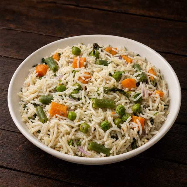 Vegetable Pilav.