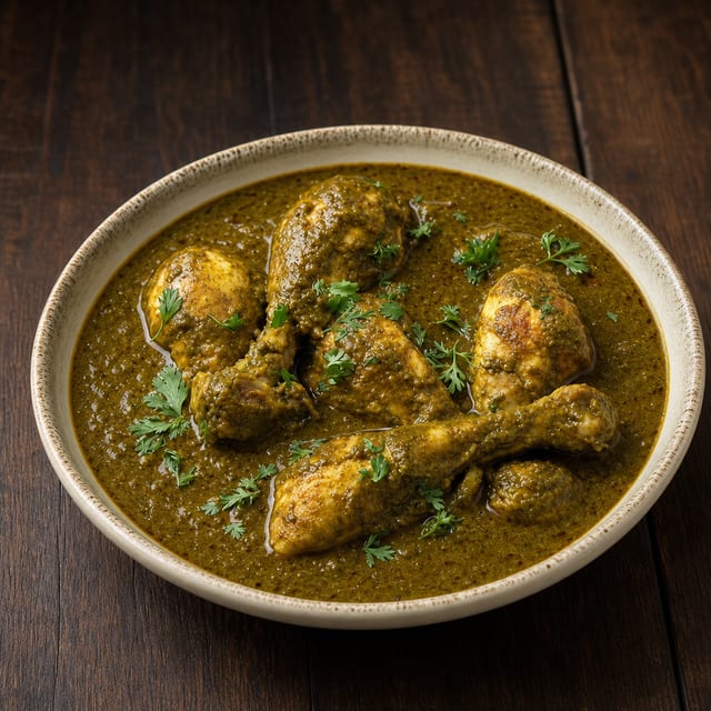 Chicken Saag.